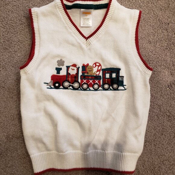 Boy's Christmas vest - Picture 1 of 2